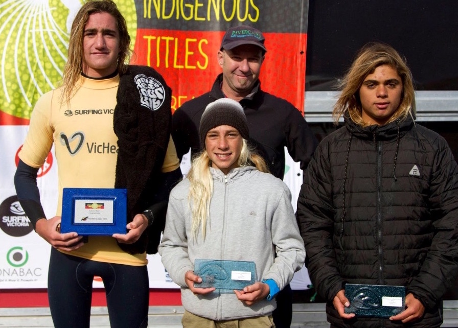 Sponsorship of the junior categories at the Australian Indigenous Surfing Titles